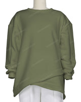 Asymmetrical Sweatshirt