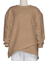 Asymmetrical Sweatshirt