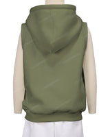 Sleeveless Zip-Up Hoodie