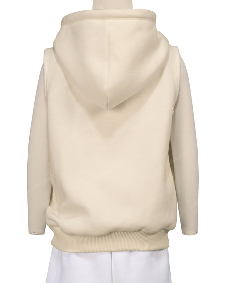 Sleeveless Zip-Up Hoodie
