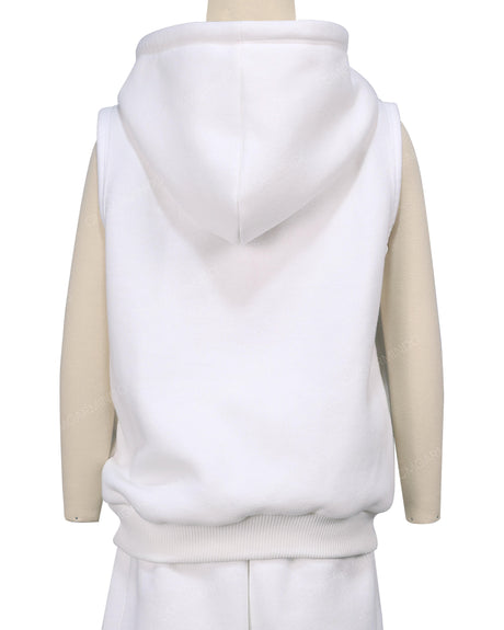 Sleeveless Zip-Up Hoodie