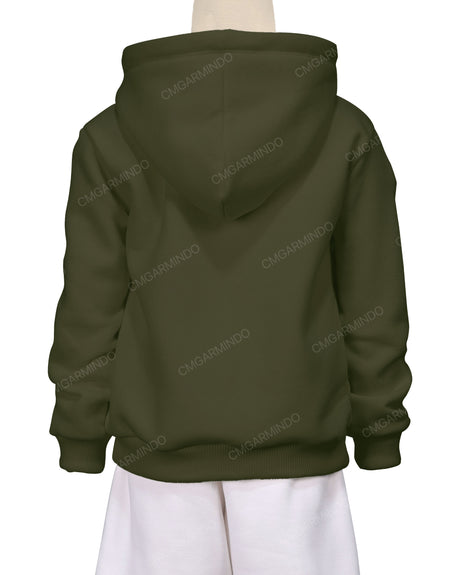 Relaxed Zip-Up Hoodie
