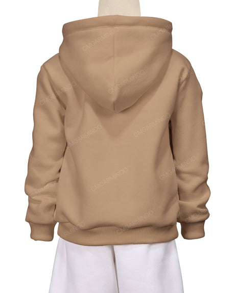 Relaxed Zip-Up Hoodie