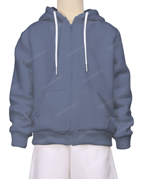 Relaxed Zip-Up Hoodie