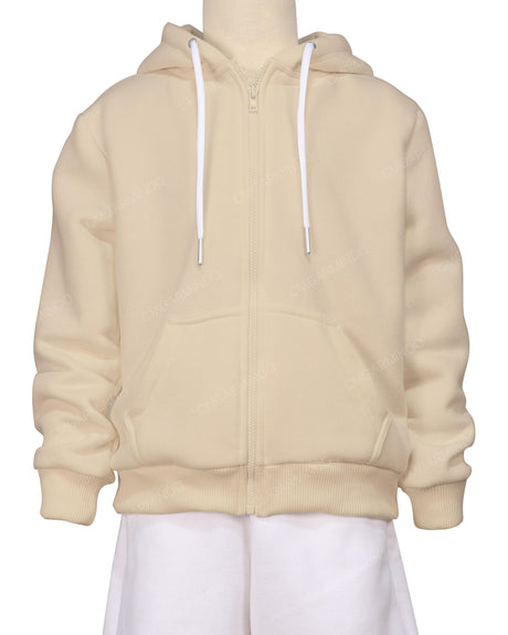 Relaxed Zip-Up Hoodie