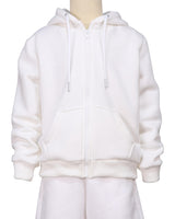 Relaxed Zip-Up Hoodie