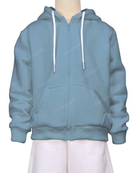 Relaxed Zip-Up Hoodie