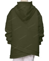 Panel Asymmetrical Hoodie