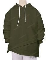 Panel Asymmetrical Hoodie