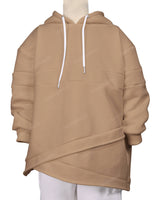 Panel Asymmetrical Hoodie