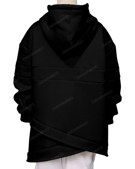 Panel Asymmetrical Hoodie