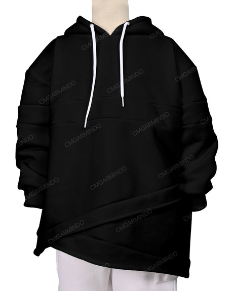 Panel Asymmetrical Hoodie