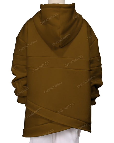Panel Asymmetrical Hoodie