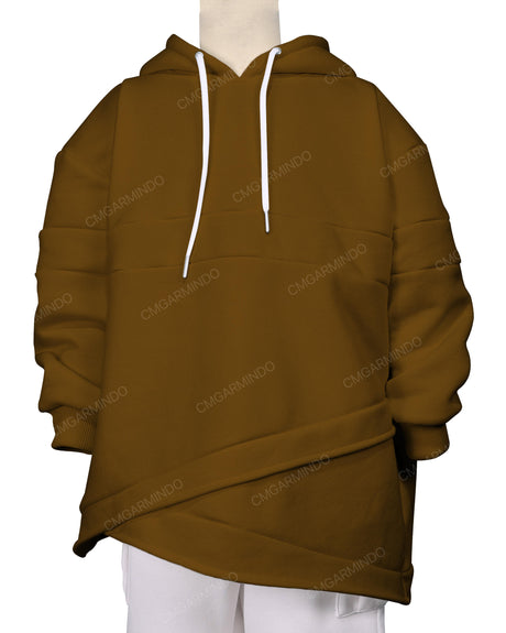 Panel Asymmetrical Hoodie