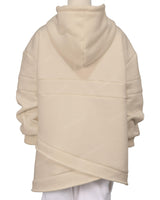 Panel Asymmetrical Hoodie