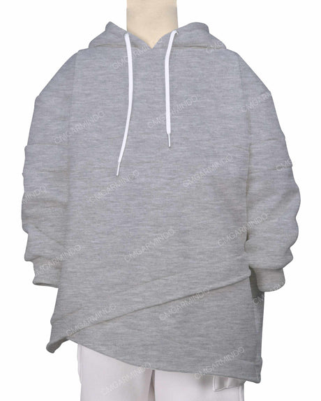 Panel Asymmetrical Hoodie