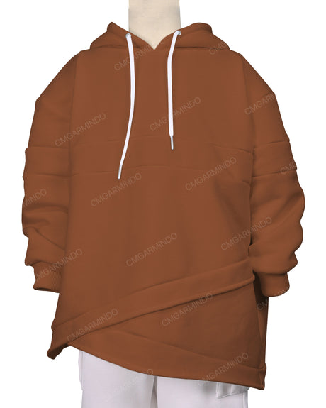 Panel Asymmetrical Hoodie