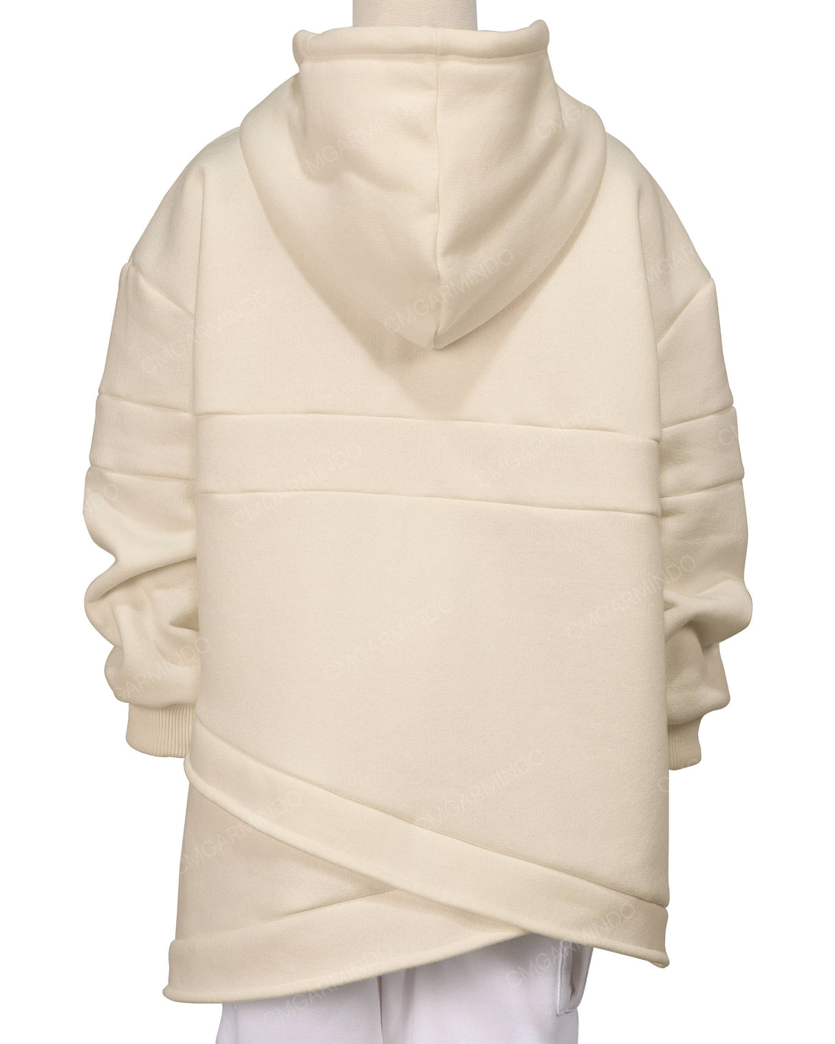 Panel Asymmetrical Hoodie