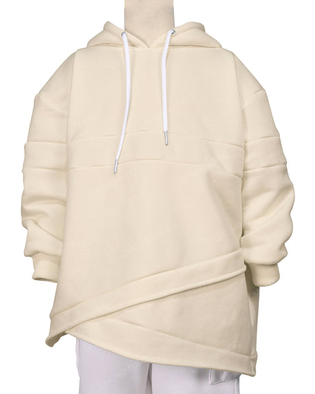 Panel Asymmetrical Hoodie