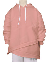 Panel Asymmetrical Hoodie