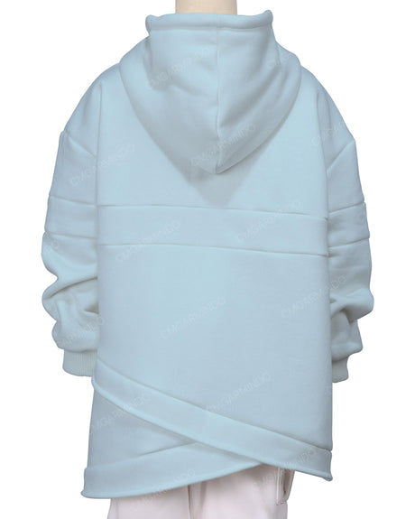 Panel Asymmetrical Hoodie
