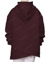 Panel Asymmetrical Hoodie