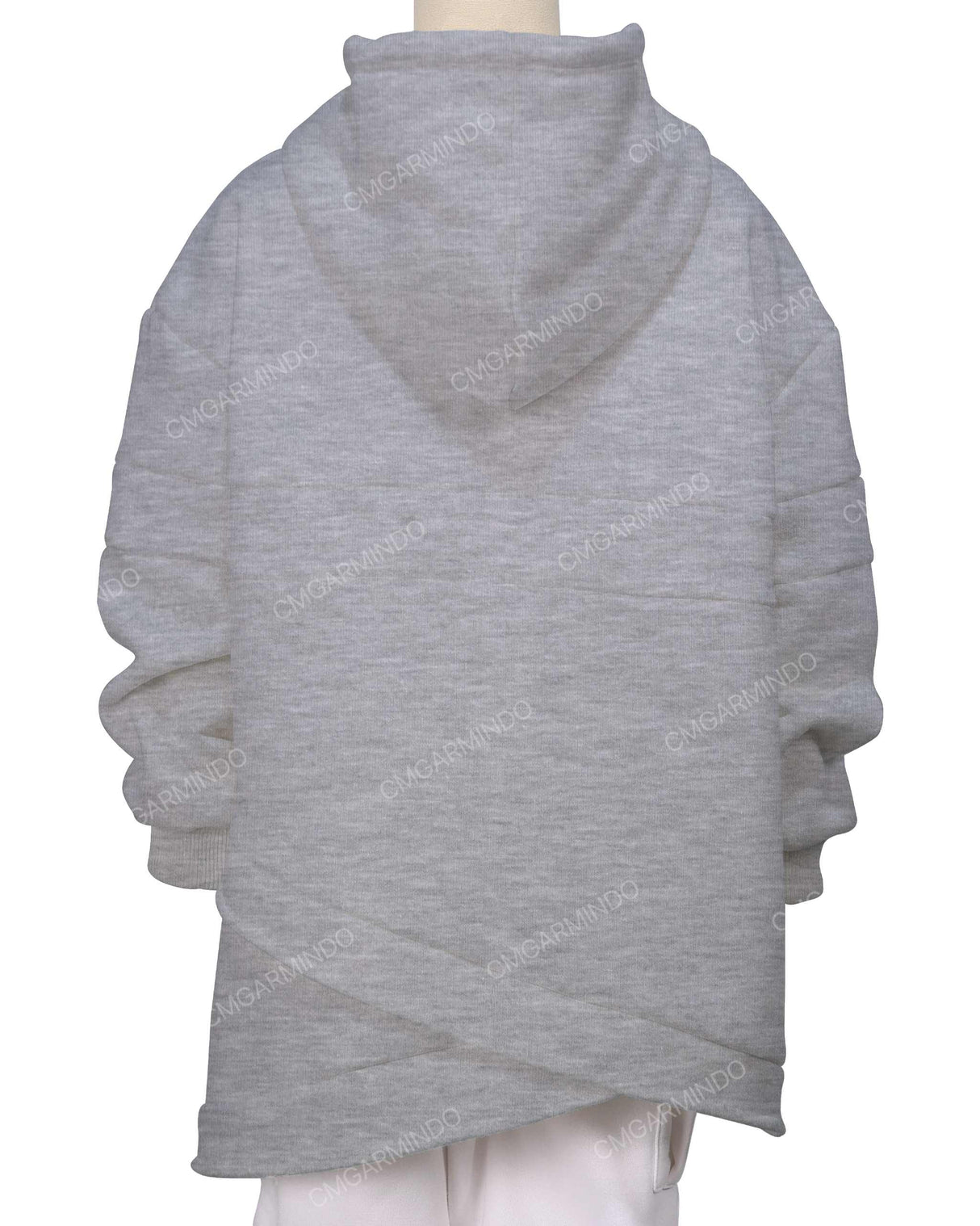 Panel Asymmetrical Hoodie