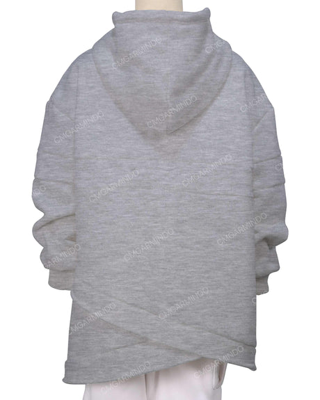 Panel Asymmetrical Hoodie