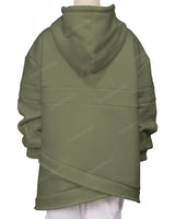 Panel Asymmetrical Hoodie