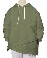 Panel Asymmetrical Hoodie