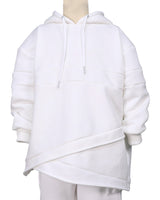 Panel Asymmetrical Hoodie
