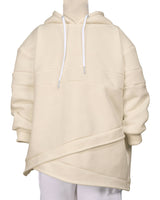 Panel Asymmetrical Hoodie