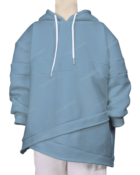 Panel Asymmetrical Hoodie