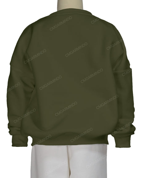 Oversized Drop Shoulder Sweatshirt