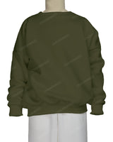 Oversized Drop Shoulder Sweatshirt