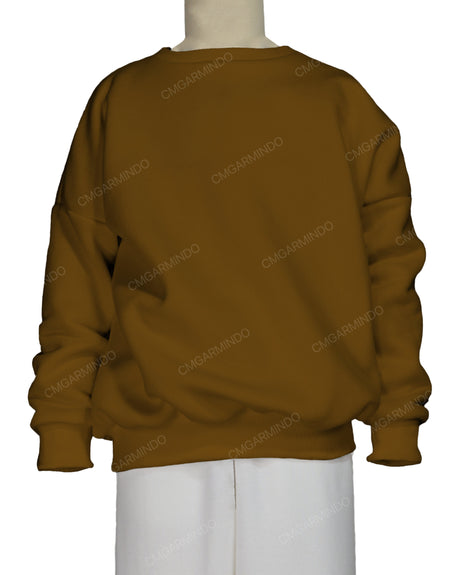 Oversized Drop Shoulder Sweatshirt