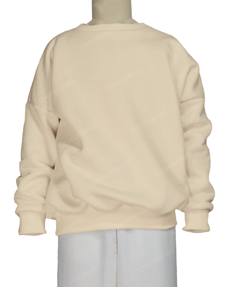 Oversized Drop Shoulder Sweatshirt