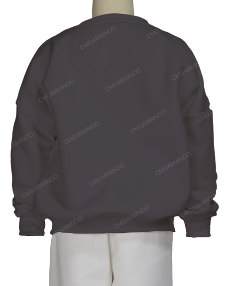 Oversized Drop Shoulder Sweatshirt