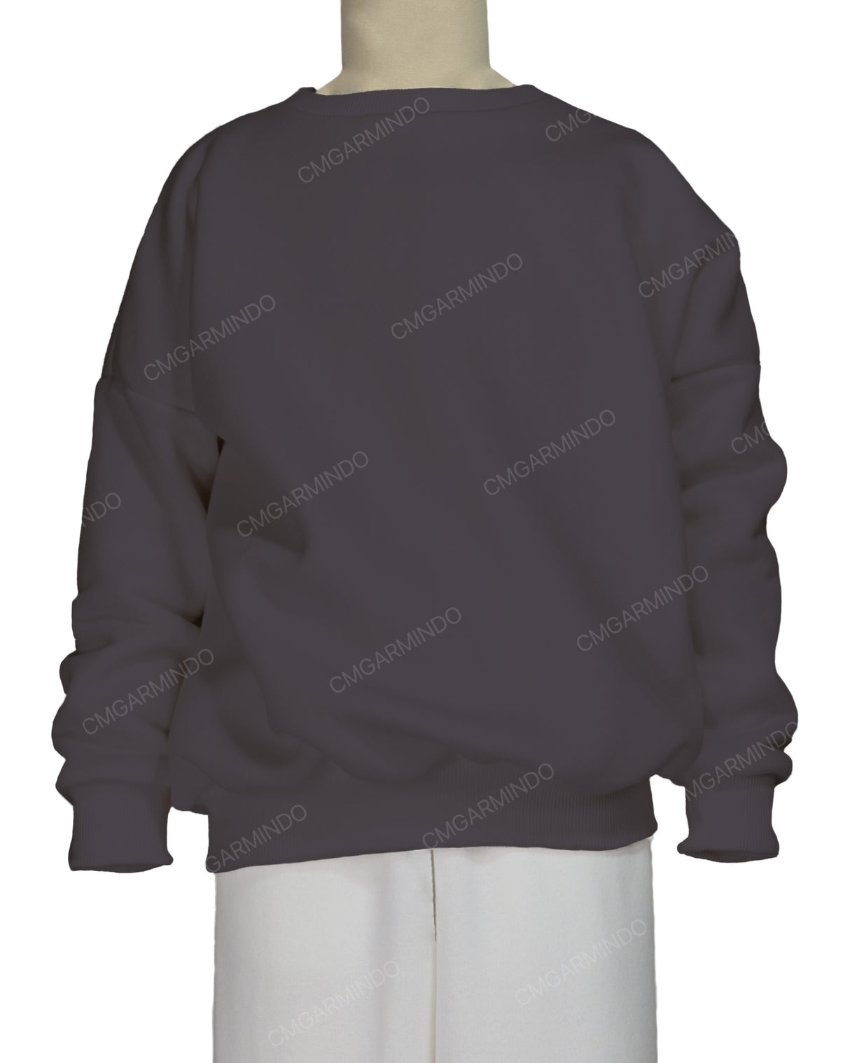 Oversized Drop Shoulder Sweatshirt