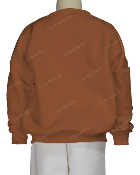 Oversized Drop Shoulder Sweatshirt