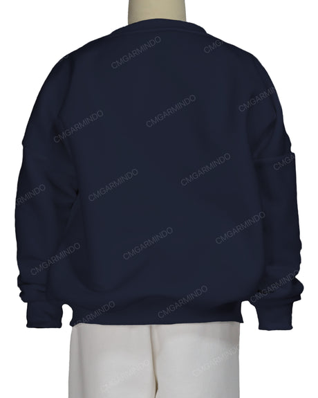 Oversized Drop Shoulder Sweatshirt