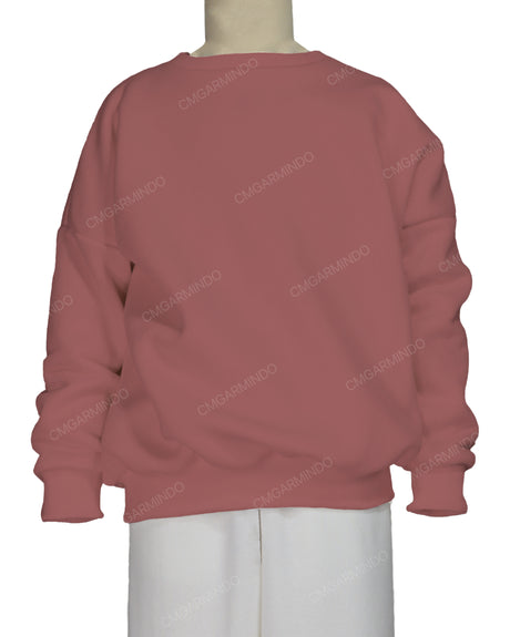 Oversized Drop Shoulder Sweatshirt