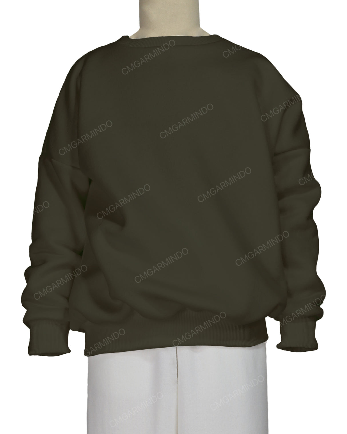 Oversized Drop Shoulder Sweatshirt