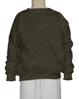 Oversized Drop Shoulder Sweatshirt