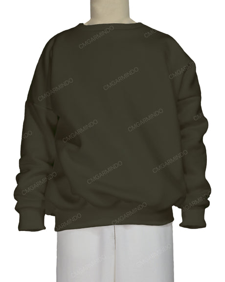 Oversized Drop Shoulder Sweatshirt