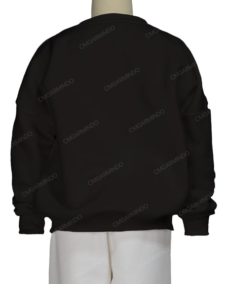 Oversized Drop Shoulder Sweatshirt