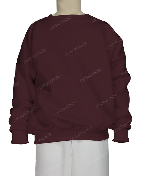 Oversized Drop Shoulder Sweatshirt