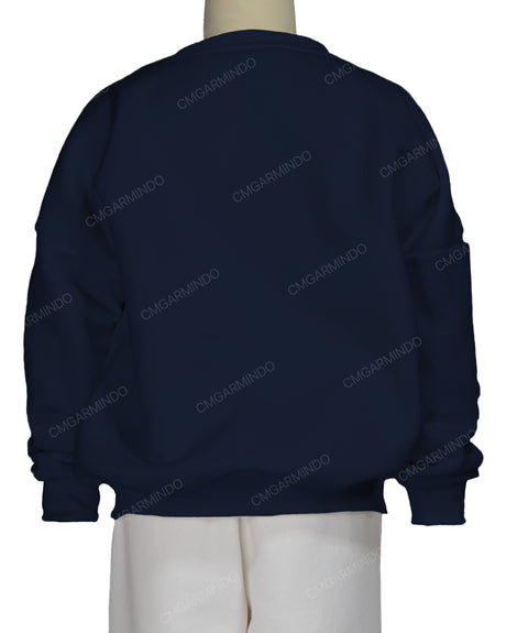 Oversized Drop Shoulder Sweatshirt