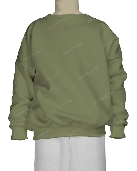 Oversized Drop Shoulder Sweatshirt