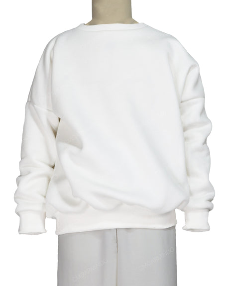 Oversized Drop Shoulder Sweatshirt